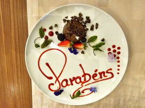 Birthday treat 😍😋🥰 at Restaurante Lago in Santa Maria Da Feira