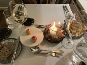 Starter: bread with pate  at Ertlio Namas in Vilnius