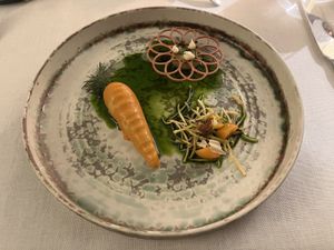 1st plate  at Ertlio Namas in Vilnius