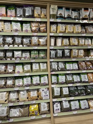 Pulses and grains   at Grape Tree in Durham