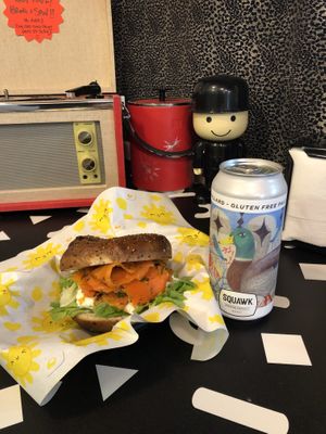 Gluten Free Lax Biegel  at THE COVEN of WICHES in East London