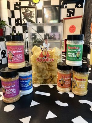 Spudos Crisps  at THE COVEN of WICHES in East London