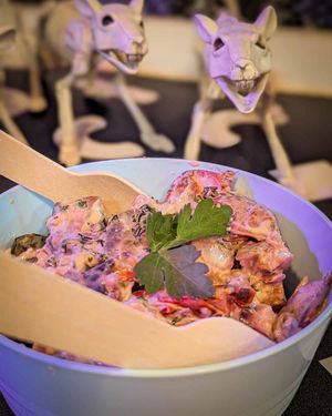 Potatty salad at THE COVEN of WICHES in East London