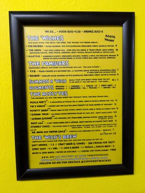  at THE COVEN of WICHES in East London