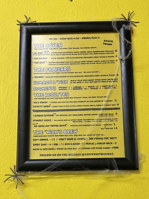   at THE COVEN of WICHES in East London