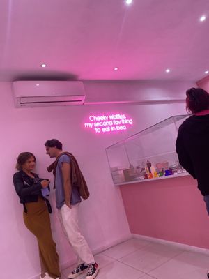   at Cheeky Waffles in Surfers Paradise