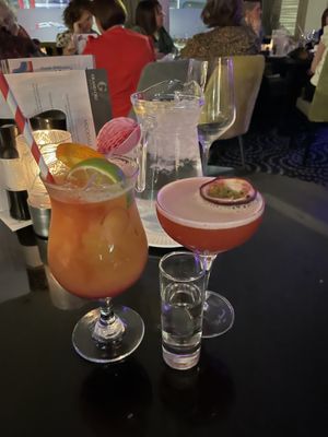 Vegan mocktails!   at Grand Cru in Bradford