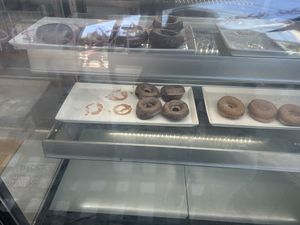 Donut selection  at Whack Donuts in San Francisco
