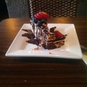 cookies and cream cheesecake! at Be Raw Food and Juice in Dallas