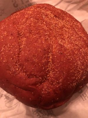 Vegan burger at Blaze Premium Smash Burgers in Turin