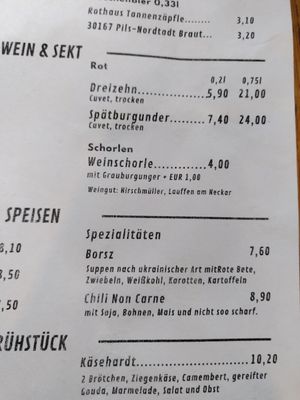 New on the menu at erhardt - das neue Café in Hannover
