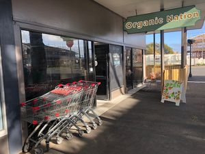 The front of the store at Organic Nation in Hamilton