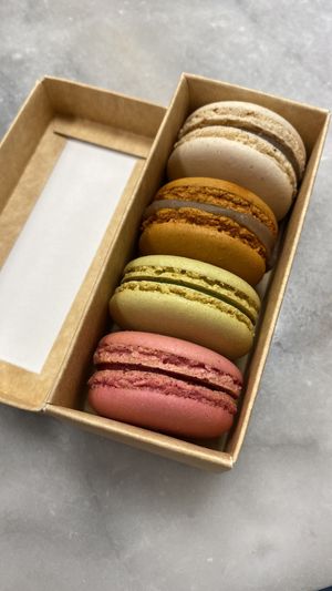   at La Parisienne Macaronnerie in Freiburg