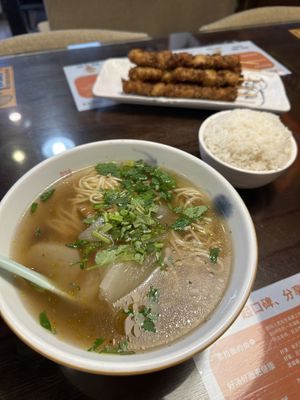   at Baiyi Vegetables Lanzhou Sulamian - 百易素食·素拉面（元大都店) in Beijing