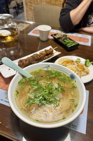   at Baiyi Vegetables Lanzhou Sulamian - 百易素食·素拉面（元大都店) in Beijing