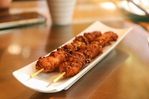 part of ramen set at Baiyi Vegetables Lanzhou Sulamian - 百易素食·素拉面（元大都店) in Beijing