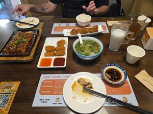All at Baiyi Vegetables Lanzhou Sulamian - 百易素食·素拉面（元大都店) in Beijing