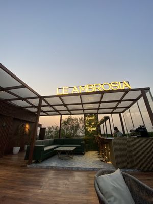   at Le Ambrosia in New Delhi