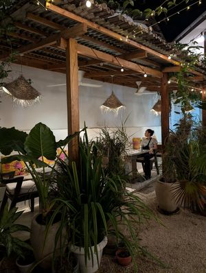 Outdoor seating at Sharazad Wonders Boutique Hotel Stone Town in Zanzibar