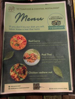  at 11/1 Thaifood & Cocktail in Krabi