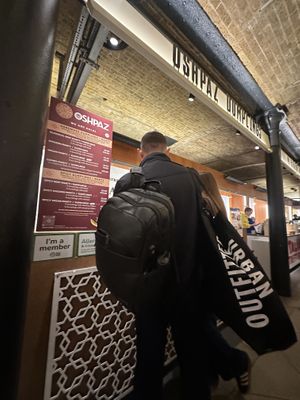   at Oshpaz Dumplings in London