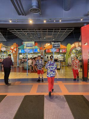 Counter   at Universal Studios - Comic Strip Cafe in Orlando