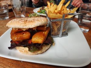 Tofu sandwich at Quay Street Kitchen in Galway