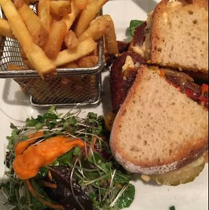 veggie burger  at Quay Street Kitchen in Galway