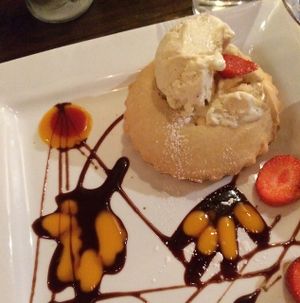 Vegan Apple Tart at Quay Street Kitchen in Galway