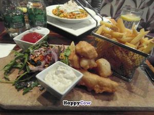 Quay Street Kitchen, Galway - vegan fish & chips at Quay Street Kitchen in Galway