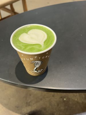 Matcha with oatmilk  at Stumptown Coffee Roasters - Downtown in Portland