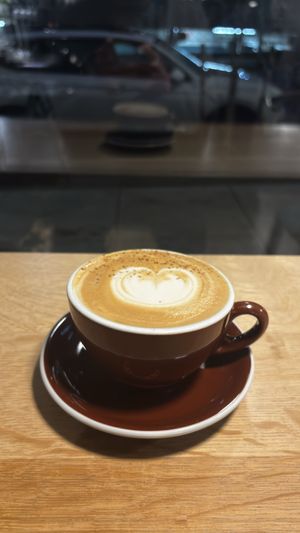 Seasonal spice oat latte  at Stumptown Coffee Roasters - Downtown in Portland