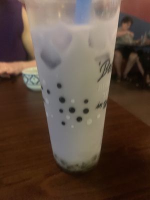 Taro bubble tea  at Thai In Town in Myrtle Beach