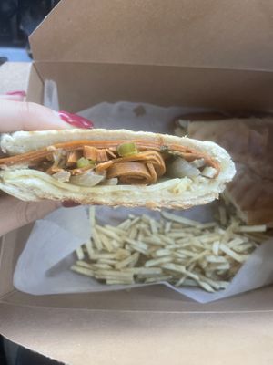 Cuban sandwich   at Cabo Vegan in Brockton