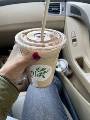 Kamoka sunrise shake   at Cabo Vegan in Brockton