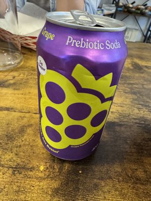 Yummy grape soda😄 at Cabo Vegan in Brockton