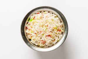 Pulao Rice at Tandoor King Indian Restaurant in Karlovy Vary