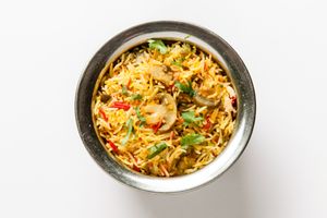 Mushroom Nan at Tandoor King Indian Restaurant in Karlovy Vary