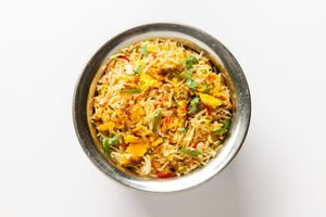 Egg Rice at Tandoor King Indian Restaurant in Karlovy Vary