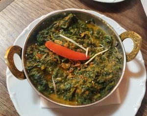 Spinach 26 at Tandoor King Indian Restaurant in Karlovy Vary