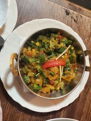 26 okras at Tandoor King Indian Restaurant in Karlovy Vary