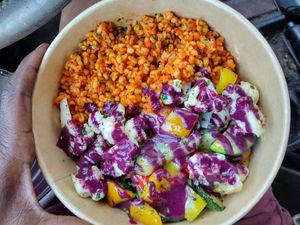 Bulgar Bowl at Boochmania in San Francisco