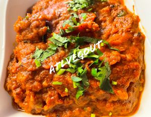 Eggplant   at Moon Indian Cuisine in Atlanta