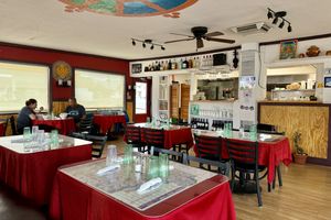 Dining room   at Sherpa Cafe in Salida