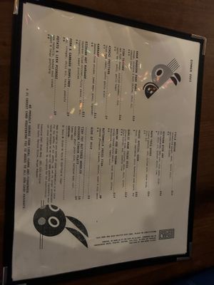 Fall 2023 menu  at Jackrabbit Filly in North Charleston