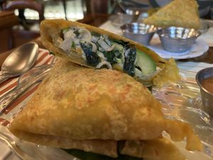 George’s Breakfast Sandwich  at Thai Diner in New York City