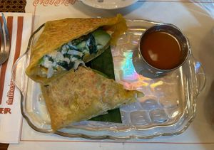 George’s Breakfast Sandwich  at Thai Diner in New York City