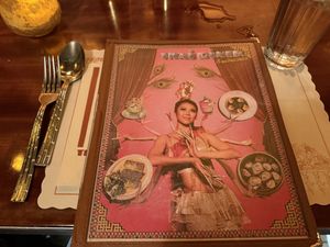 Thai Diner menu   at Thai Diner in New York City