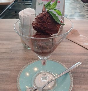 Helado de chocolate, muy rico at Lenteja Express - Centro in Medellin