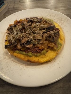 Arepa Paisa  at Lenteja Express - Centro in Medellin